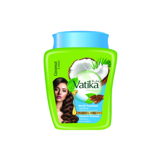 Vatika Naturals Hot Oil Treatment Tropical Coconut & Castor Oil for Volume & Thickness 1kg