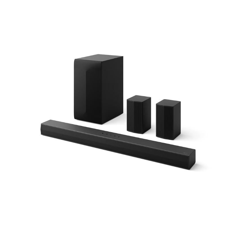Lg Soundbar 5.1Ch With Wireless Subwoofer, 2 Rear Speakers, Dolby Digital, Dts Digital Surround, Bluetooth, Usb 600W S65Tr 2 Lg Soundbar 5.1Ch With Wireless Subwoofer, 2 Rear Speakers, Dolby Digital, Dts Digital Surround, Bluetooth, Usb 600W S65Tr