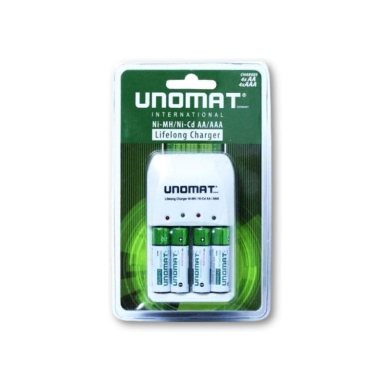 Unomat Aa Battery With Charger 1 Unomat Aa Battery With Charger