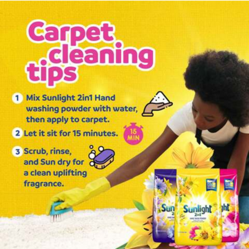 Sunlight Hand Wash Powder Pink 1Kg Advanced Stain Removal, Outstanding Whiteness, Long-Lasting Freshness 68736720 (Pack Of 3) 2 Sunlight Hand Wash Powder Pink 1Kg Advanced Stain Removal, Outstanding Whiteness, Long-Lasting Freshness 68736720 (Pack Of 3)