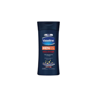 Vaseline Men Body Lotion Extra Strength 200ml 3in1 Lotion for Dry Skin Provides Healing Moisture for Healthy-Looking Resilient Skin 69735263 (Pack of 3)