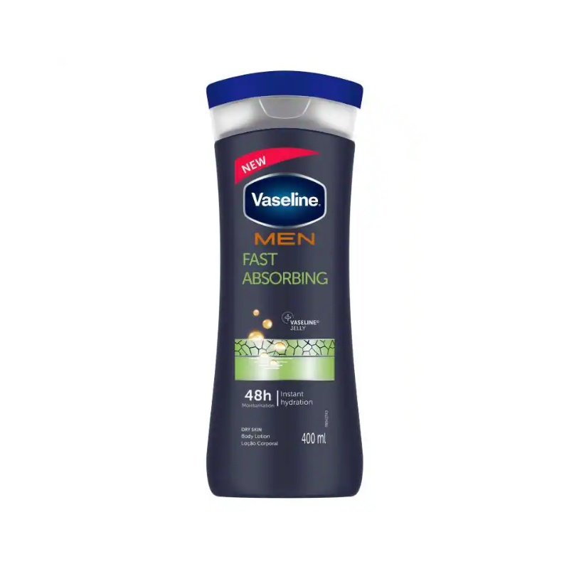 Vaseline Men Body Lotion Fast Absorbing 400Ml Enjoy The Sensation Of Clean And Fresh Skin After Each Application 69729778 (Pack Of 3) 1 Vaseline Men Body Lotion Fast Absorbing 400Ml Enjoy The Sensation Of Clean And Fresh Skin After Each Application 69729778 (Pack Of 3)