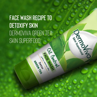 Dermoviva Face Wash Oil Control Green Tea 150ml