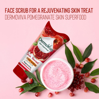 Dermoviva Face Scrub Skin Revival Pomegranate 150ml