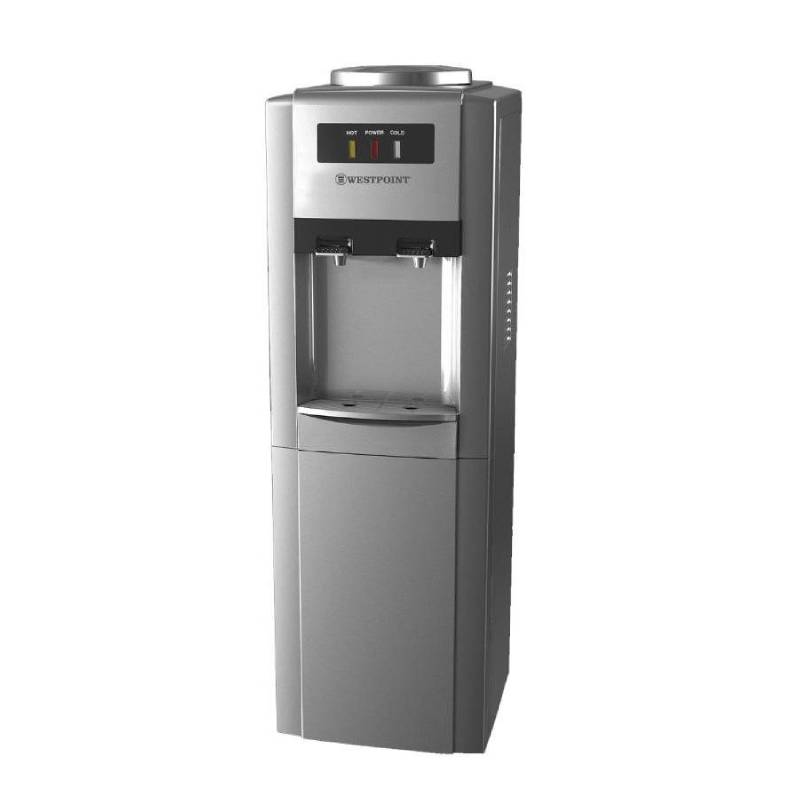 Westpoint Water Dispenser Hot &Amp; Cold, Push Button, Triple Faucet Dispensing, Inner Stainless Steel Tank, Silver Body Wfqn-1016.Ps 1 Westpoint Water Dispenser Hot &Amp; Cold, Push Button, Triple Faucet Dispensing, Inner Stainless Steel Tank, Silver Body Wfqn-1016.Ps