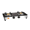 Orange Gas Stove Neo 201 with 2 Burner, Toughened Glass Top OLPG230