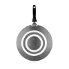 Orange Non-Stick Concave Tawa 29cm 2.6mm with Sturdy Handle ONSC007