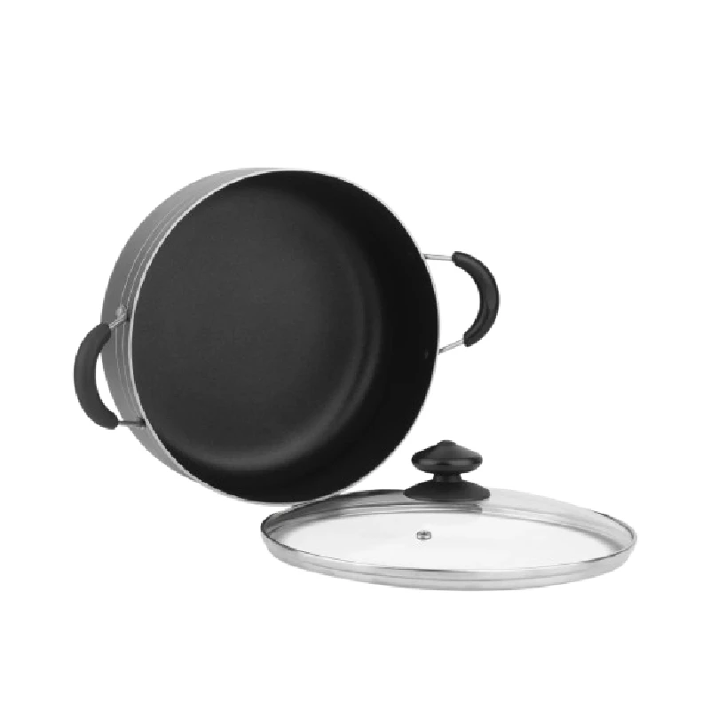 Orange Cook &Amp; Serve Non-Stick Casserole 18Cm 1.7L With Glass Lid Onsc033 1 Orange Cook &Amp; Serve Non-Stick Casserole 18Cm 1.7L With Glass Lid Onsc033