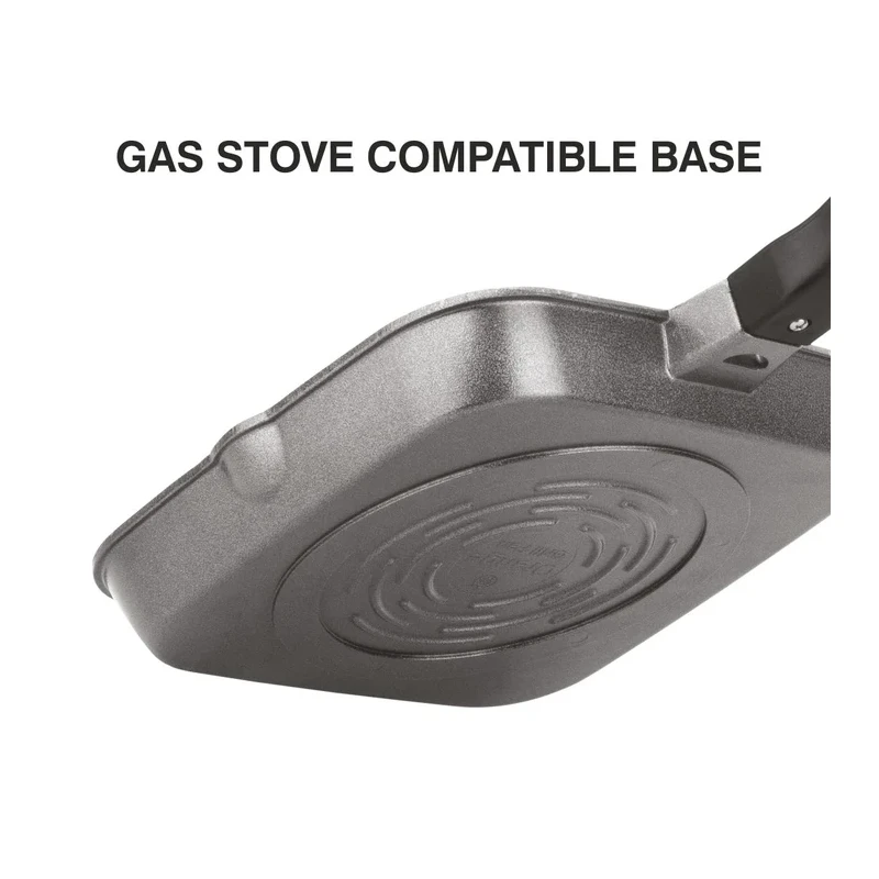 Orange Grill Pan Stone Finish 24Cm Non-Stick With Glass Lid, 5 Layer Coating Onsc397 5 Orange Grill Pan Stone Finish 24Cm Non-Stick With Glass Lid, 5 Layer Coating Onsc397