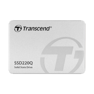 Transcend Internal SSD  2.5'' 2TB, QLC NAND Flash, DevSleep, Wear-Leveling, RAID Engine and LDPC Coding, Garbage Collection, up to 400 TBW TS2TSSD220Q