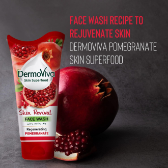 Dermoviva Face Wash Skin Revival Pomegranate 150ml