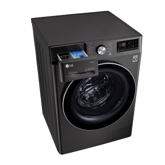 LG Washing Machine 9 & 5kg Dryer Front Load with AI DD, Steam, ThinQ Technology Silver F4R5VGG2E