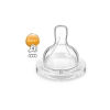 Philips Avent Nipple Fast Flow 4 Holes 6m+ 2's 634/27