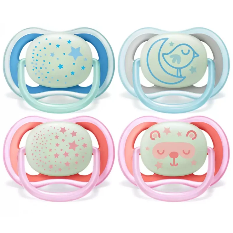 Philips Avent Soother Night Time 2'S 6-18M + Pacifier 376/20 1 Philips Avent Soother Night Time 2'S 6-18M + Pacifier 376/20