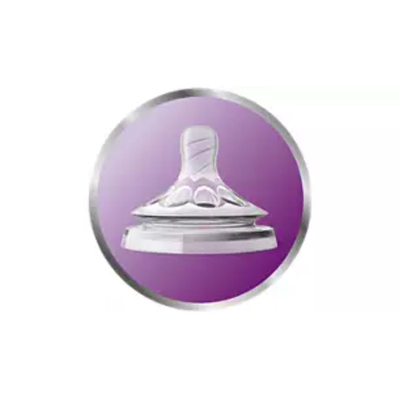 Philips Avent Teat Natural Newborn 1 Hole 0M+ 2'S 041/27 5 Philips Avent Teat Natural Newborn 1 Hole 0M+ 2'S 041/27