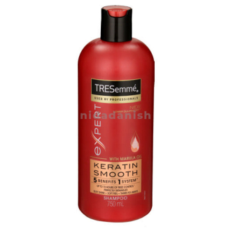 TRESemmé Shampoo 750ml Expert Selection Keratin Smooth Pack of 4