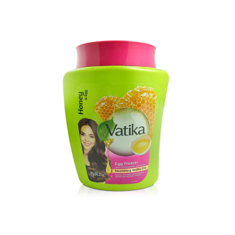 Vatika Hot Oil Treatment Nourishment Hot Oil, Deep Hydration, and Transformation for Dry, Damaged, and Thick Hair, Enriching Care for Vibrant Hair, Infused with Honey & Egg Goodness 1kg (Pack of 3)