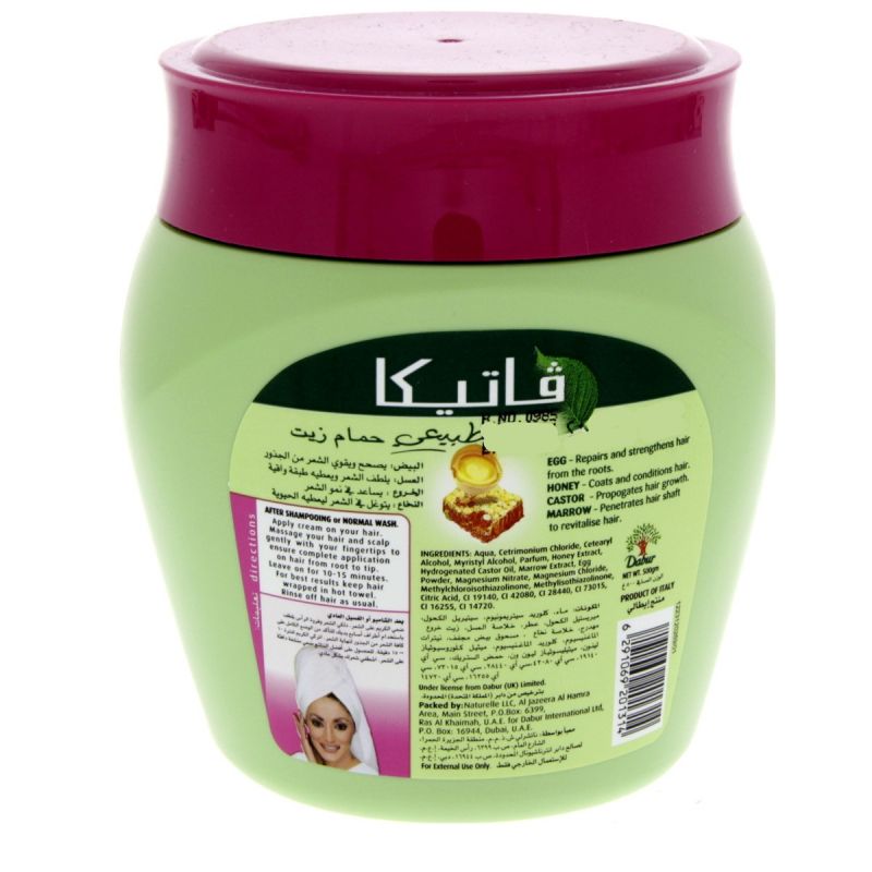 Vatika Hot Oil Treatment Hammam Zaith With Egg &Amp; Honey, Hot Oil Treatment For Intensive Nourishment 500Gm Egg (Pack Of 3) 2 Vatika Hot Oil Treatment Hammam Zaith With Egg &Amp; Honey, Hot Oil Treatment For Intensive Nourishment 500Gm Egg (Pack Of 3)