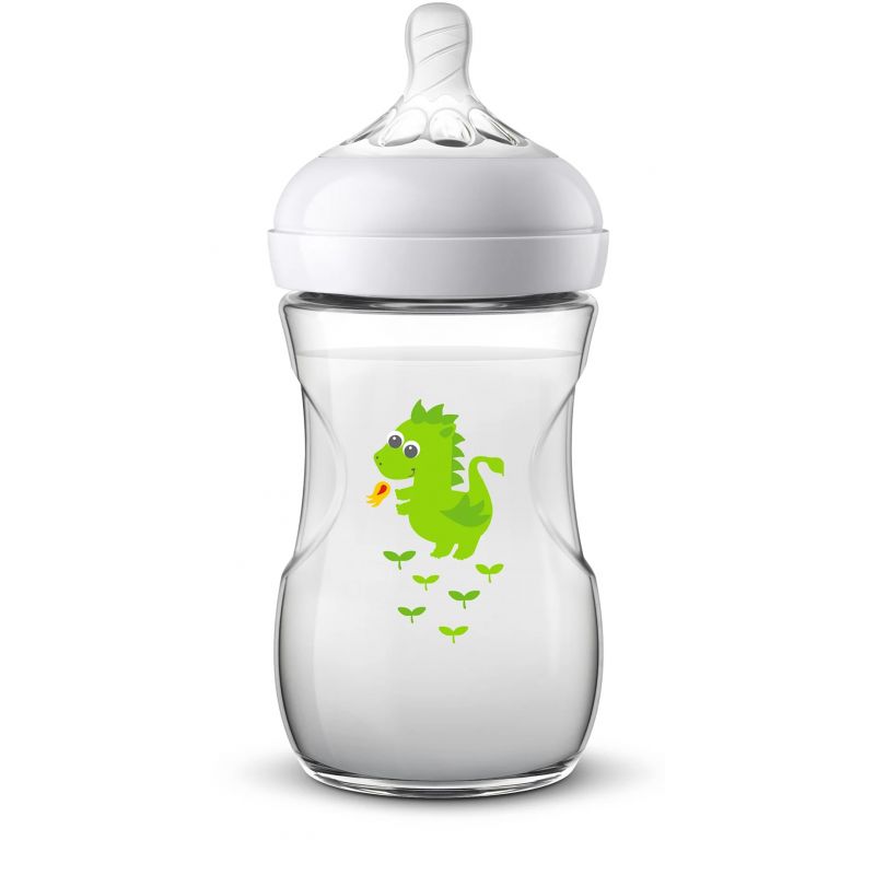 Philips Avent Bottle Natural Dragon 260Ml/9Oz 2 Holes 1M+ 070/24 1 Philips Avent Bottle Natural Dragon 260Ml/9Oz 2 Holes 1M+ 070/24