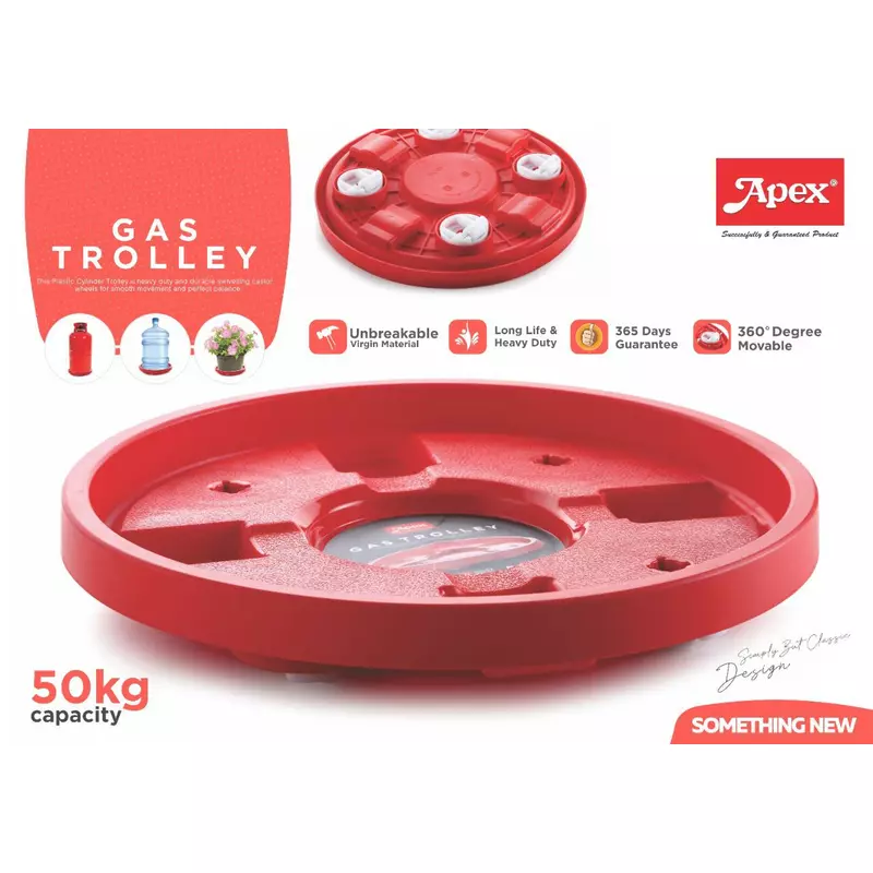 Supermom Multi Purpose Gas Trolley 100Kg Plastic Material Advance Bearing Technology 574017 2 Supermom Multi Purpose Gas Trolley 100Kg Plastic Material Advance Bearing Technology 574017