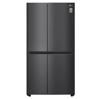 LG Refrigerator 664 LTR, Side by Side, Premium Black GC - B257KQJW