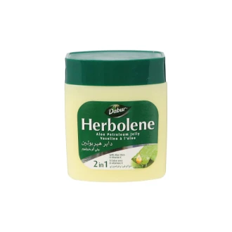 Dabur Herbolene Petroleum Jelly Enriched with Aloe Vera and Vitamin E, For Dry and Rough Skin 115ml Aloe Vera (Pack of 3)