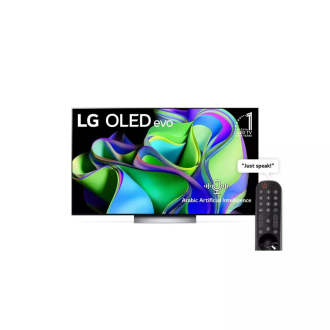 LG OLED 77 Inch, 4k TV, Samrt TV with Magic remote, HDR, WebOS 77C36LA -EVO