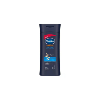 Vaseline Men Body Lotion Cooling 200ml Boosts Suppleness Nourishes and Conditions the Skin 69729782 (Pack of 3)