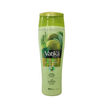 Vatika Shampoo Nourish and Rejuvenate Hair, Strengthening & Moisturizing Hair Cleanser for Curly Hair, Damaged Hair, All Hair Types 200ml