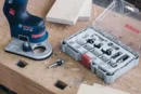 Bosch Mixed Router Bits Set 8mm 15 Pcs 2607017472