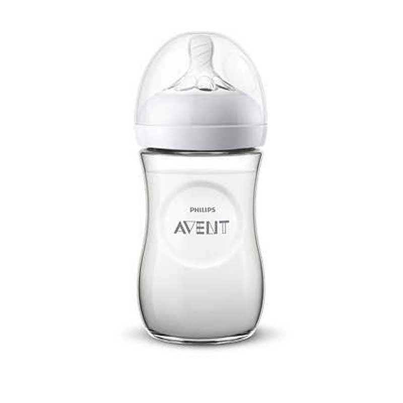Philips Avent Bottle Natural Tiger 260Ml/9Oz 2 Holes 1M+ 070/20 4 Philips Avent Bottle Natural Tiger 260Ml/9Oz 2 Holes 1M+ 070/20