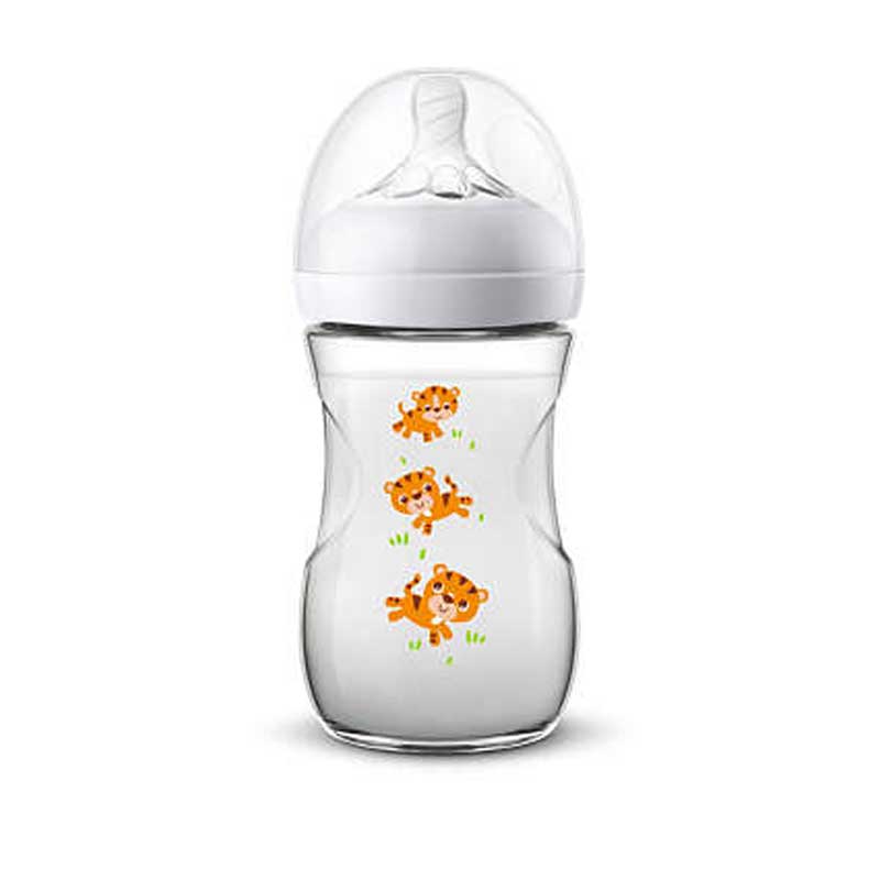 Philips Avent Bottle Natural Tiger 260Ml/9Oz 2 Holes 1M+ 070/20 1 Philips Avent Bottle Natural Tiger 260Ml/9Oz 2 Holes 1M+ 070/20