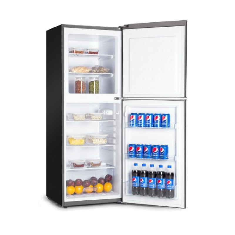 Von Refrigerator 195L Double Door, Top Freezer With Tropicalised Compressor, Inox Vrt-196Drhx 2 Von Refrigerator 195L Double Door, Top Freezer With Tropicalised Compressor, Inox Vrt-196Drhx