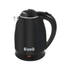 EvoQ Kettle 1.8L - Power 220-240V, 50/60Hz, 1500W, Features Automatic/Manual Switch Off, Black Finish,  EKT - 18PK