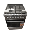 Westpoint Cooker 60x60cm, 3 Gas Burners, 1 Electric Plate with Electric Oven Auto Ignition Inox WCER6631E0X