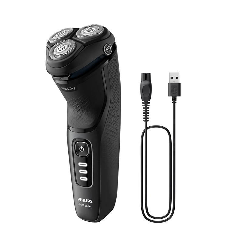 Philips Electric Cordless Shaver, 5D Pivot &Amp; Flex Heads, Powercut Blades, Anti-Corrosion Shaving System, Shave Wet &Amp; Dry 3000X Series Grey S3244 2 Philips Electric Cordless Shaver, 5D Pivot &Amp; Flex Heads, Powercut Blades, Anti-Corrosion Shaving System, Shave Wet &Amp; Dry 3000X Series Grey S3244