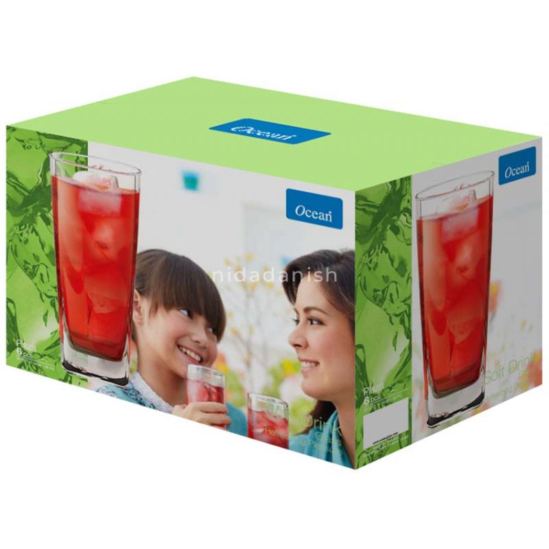 Ocean Glass 6Pcs Plaza Hi Ball 320Ml Drink Tumbler 3B1101106G0005 5 Ocean Glass 6Pcs Plaza Hi Ball 320Ml Drink Tumbler 3B1101106G0005