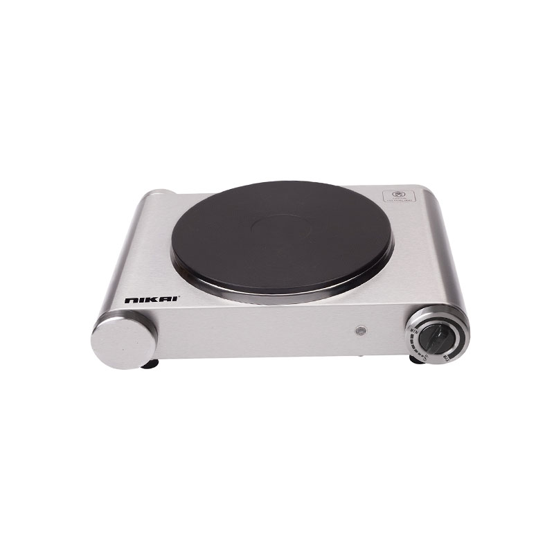 Nikai Hot Plate 188Mm Single Steel Body 1500W Nktoe4N2 Overheat Protection System Power Indicator Light Adjustable Thermostat Control 1 Nikai Hot Plate 188Mm Single Steel Body 1500W Nktoe4N2 Overheat Protection System Power Indicator Light Adjustable Thermostat Control