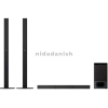 Sony Soundbar 1000W 5.1ch Bluetooth Dolby Digital DTS Surround 2 Tall Speakers HT-S700F