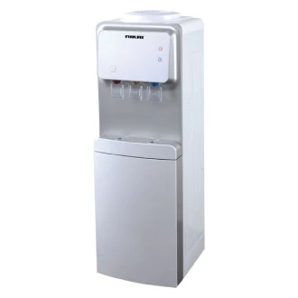 Nikai Water Dispenser 3 Taps Top Load With Cabinet NWD1900C 3 Taps Hot Normal And Cold Compressor Cooling Anti Bacterial Design