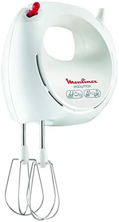 Moulinex Easymax Hand Mixer 200W 5 Speeds 2 Attachments White Hm250127 2 Moulinex Easymax Hand Mixer 200W 5 Speeds 2 Attachments White Hm250127