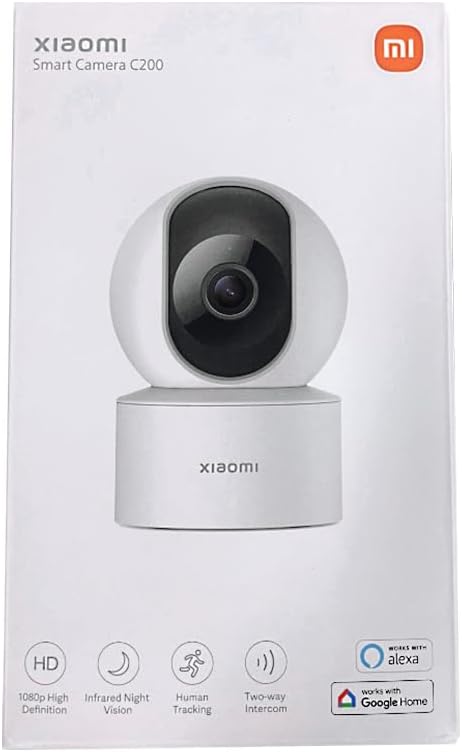 Xiaomi Mi Smart Camera C200 1080P Indoor Wifi Surveillance Camera, Ai Personal Detection, Bidirectional Audio, Night Vision, Compatible With Google And Alexa, White Bhr6766Gl 3 Xiaomi Mi Smart Camera C200 1080P Indoor Wifi Surveillance Camera, Ai Personal Detection, Bidirectional Audio, Night Vision, Compatible With Google And Alexa, White Bhr6766Gl