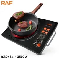 Raf Infrared Cooker Single 3500W Touch Control Cooking Stove Heating Radiant, Large Firepower, Pattern Cooking, Simple Operation R.8046 2 Raf Infrared Cooker Single 3500W Touch Control Cooking Stove Heating Radiant, Large Firepower, Pattern Cooking, Simple Operation R.8046