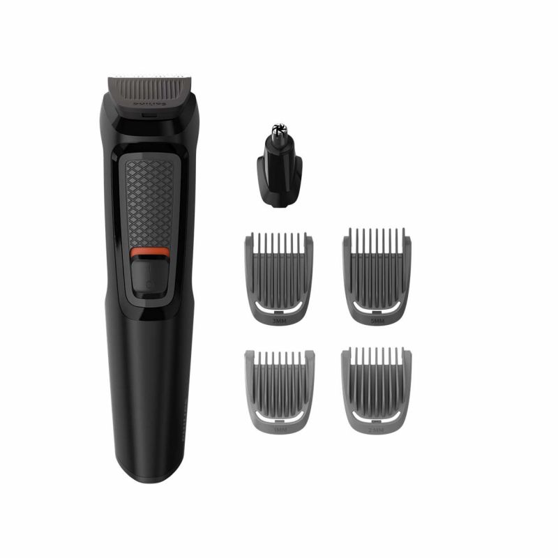 Philips Face Trimmer 6In1 Multigroom Series 3000, Rechargeable, Precise Beard Styler, Dualcut Precision Trimmer, Nasal Hair Trimmer, Detail Shaver Attachment, Fully Washable Mg3710 1 Philips Face Trimmer 6In1 Multigroom Series 3000, Rechargeable, Precise Beard Styler, Dualcut Precision Trimmer, Nasal Hair Trimmer, Detail Shaver Attachment, Fully Washable Mg3710