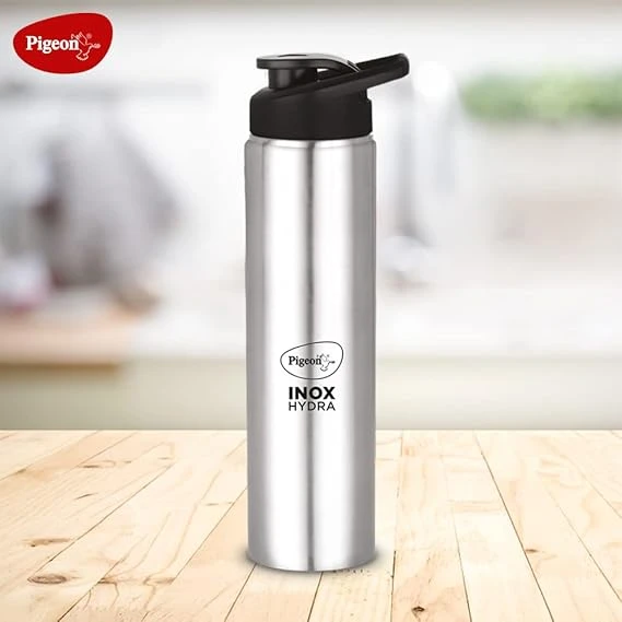Pigeon Inox Hydra Water Bottle 900Ml – Durable Stainless Steel Leak-Proof Bottle For Daily Use Sap 14921-M 2 Pigeon Inox Hydra Water Bottle 900Ml – Durable Stainless Steel Leak-Proof Bottle For Daily Use Sap 14921-M