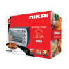 Nikai Oven Electric 65L With Rosting Function 2200W NT6500SRC1 60 Mins Timer Stainless Steel Heating Elements With Bell Ring Keep Warm Function Convection Function