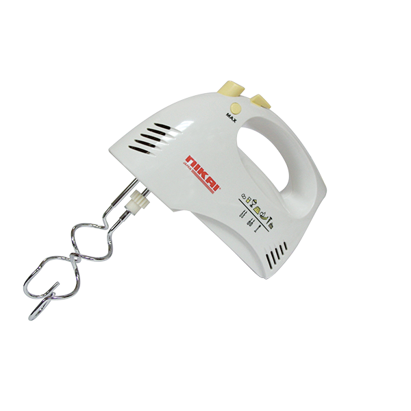 Nikai Hand Mixer 5 Speeds With Turbo Function 200W Nh481U 2 Beaters For Eggs And Cream And 2 Hooks For Mixing Dough 2 Nikai Hand Mixer 5 Speeds With Turbo Function 200W Nh481U 2 Beaters For Eggs And Cream And 2 Hooks For Mixing Dough