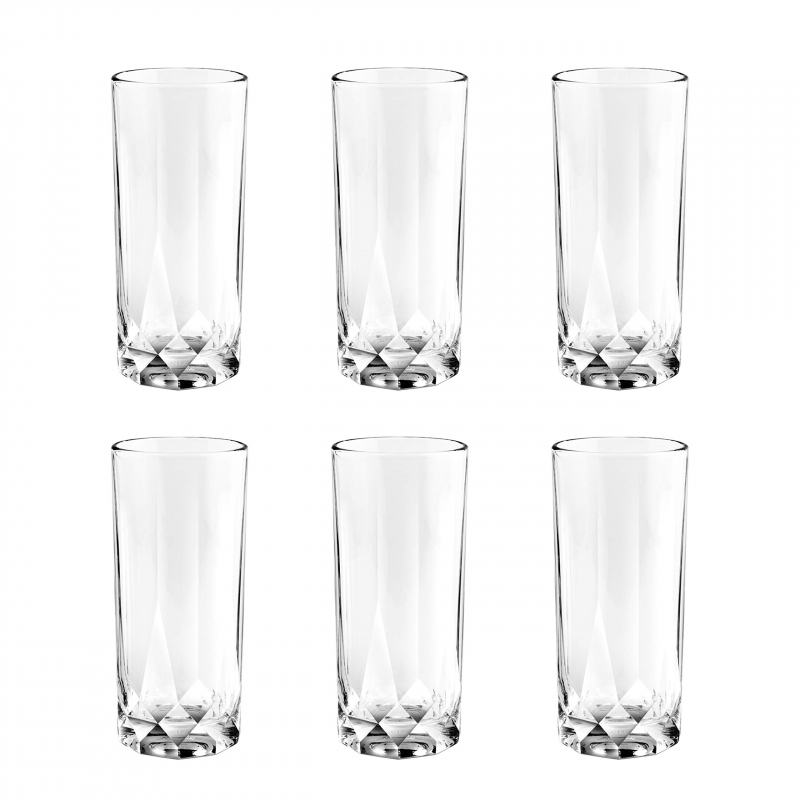 Ocean Glass 6Pcs Connexion Hi Ball 350Ml Classic Tumbler Fancy 1P02808 4 Ocean Glass 6Pcs Connexion Hi Ball 350Ml Classic Tumbler Fancy 1P02808
