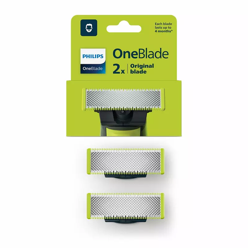 Philips Oneblade Replaceable Blade 2Pcs Qp220/51 3 Philips Oneblade Replaceable Blade 2Pcs Qp220/51