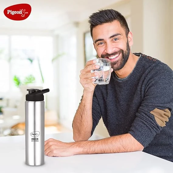 Pigeon Inox Hydra Water Bottle 900Ml – Durable Stainless Steel Leak-Proof Bottle For Daily Use Sap 14921-M 5 Pigeon Inox Hydra Water Bottle 900Ml – Durable Stainless Steel Leak-Proof Bottle For Daily Use Sap 14921-M